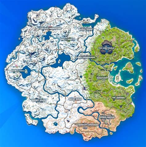 map chapitre 3 fortnite|Map saison 3 chapitre 3 Fortnite, la nouvelle carte